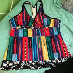 2 piece tankini- never worn before!